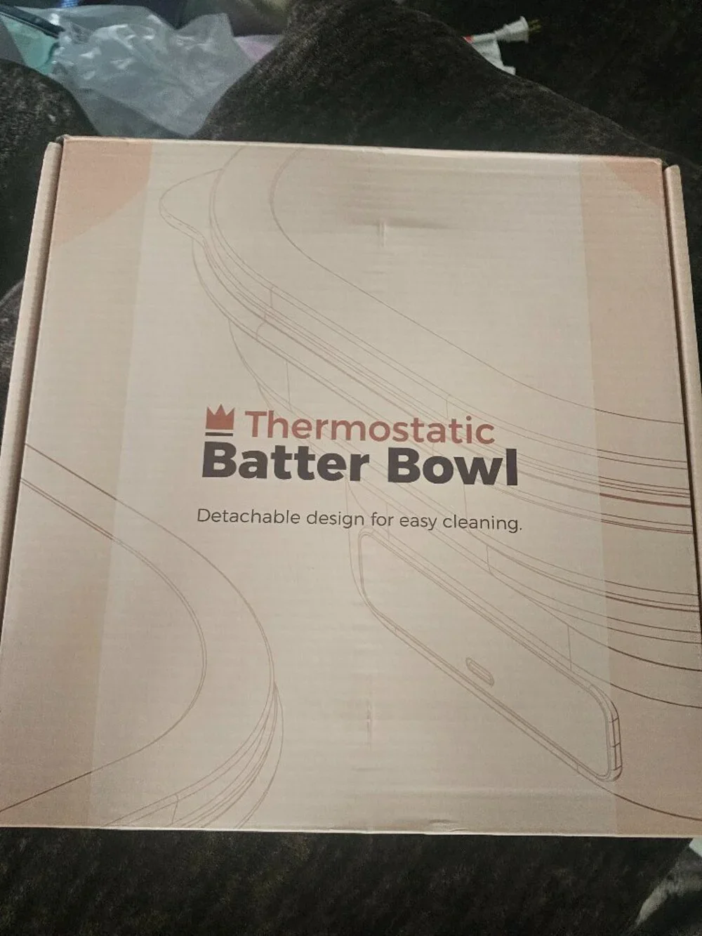 Heating Banneton Bread Proofing Basket, Thermostatic Batter Bowl Set